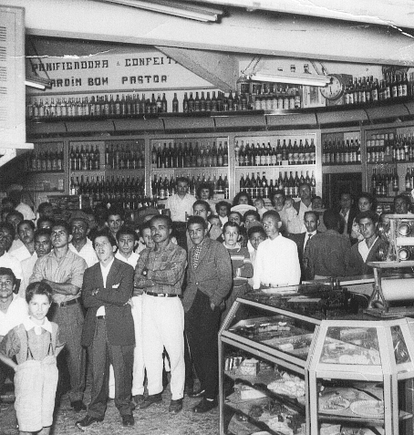 Padaria Bom Pastor em dia de jogo da Copa do Mundo