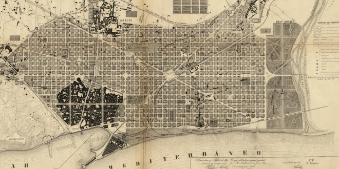 O Plano Cerdá para Barcelona