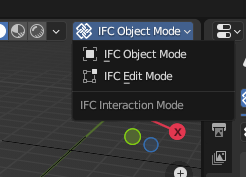 BlenderBIM: IFC Edit Mode